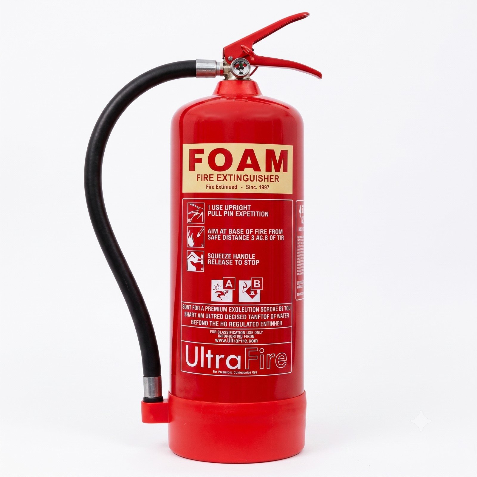 FOAM TYPE FIRE EXTINGUISHER